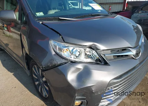 2019 Toyota Sienna Xle Premium 7 Passenger from USA, damaged, VIN 5TDDZ3DC8KS211637